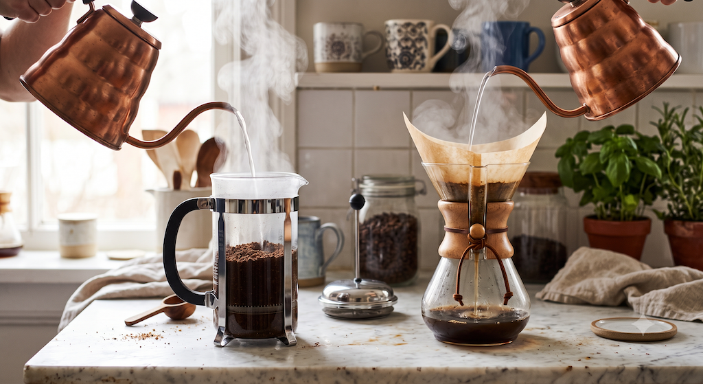 French press vs. Chemex: Which Should You Choose?