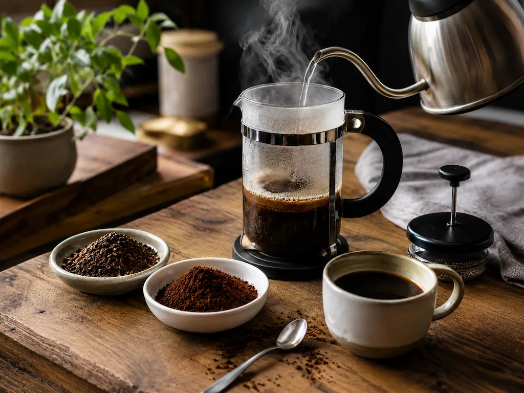 İnce Öğütülmüş Kahveyle French Press Yapılır mı?