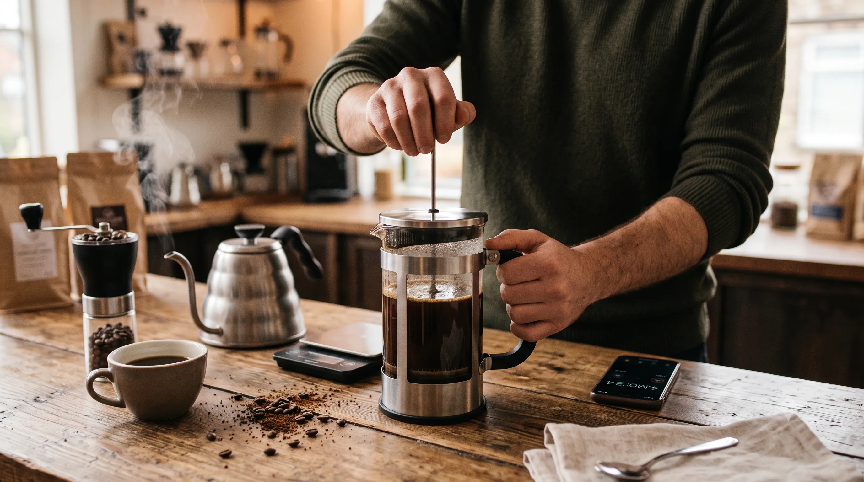 French Press Kahvesi Neden İstediğiniz Gibi Olmuyor? Adım Adım Sorun Giderme Rehberi