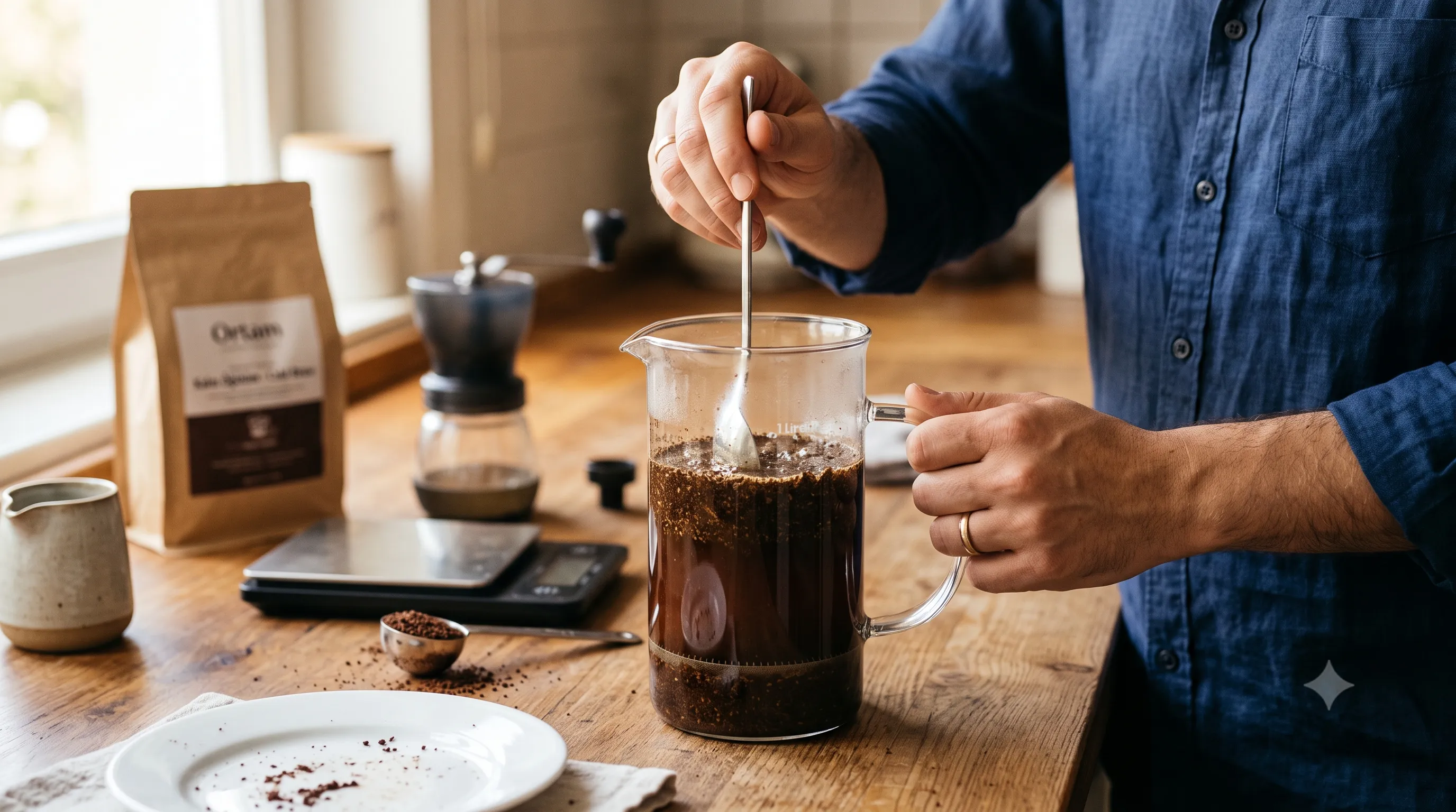 French Press ile Cold Brew Kahve Nasıl Yapılır?