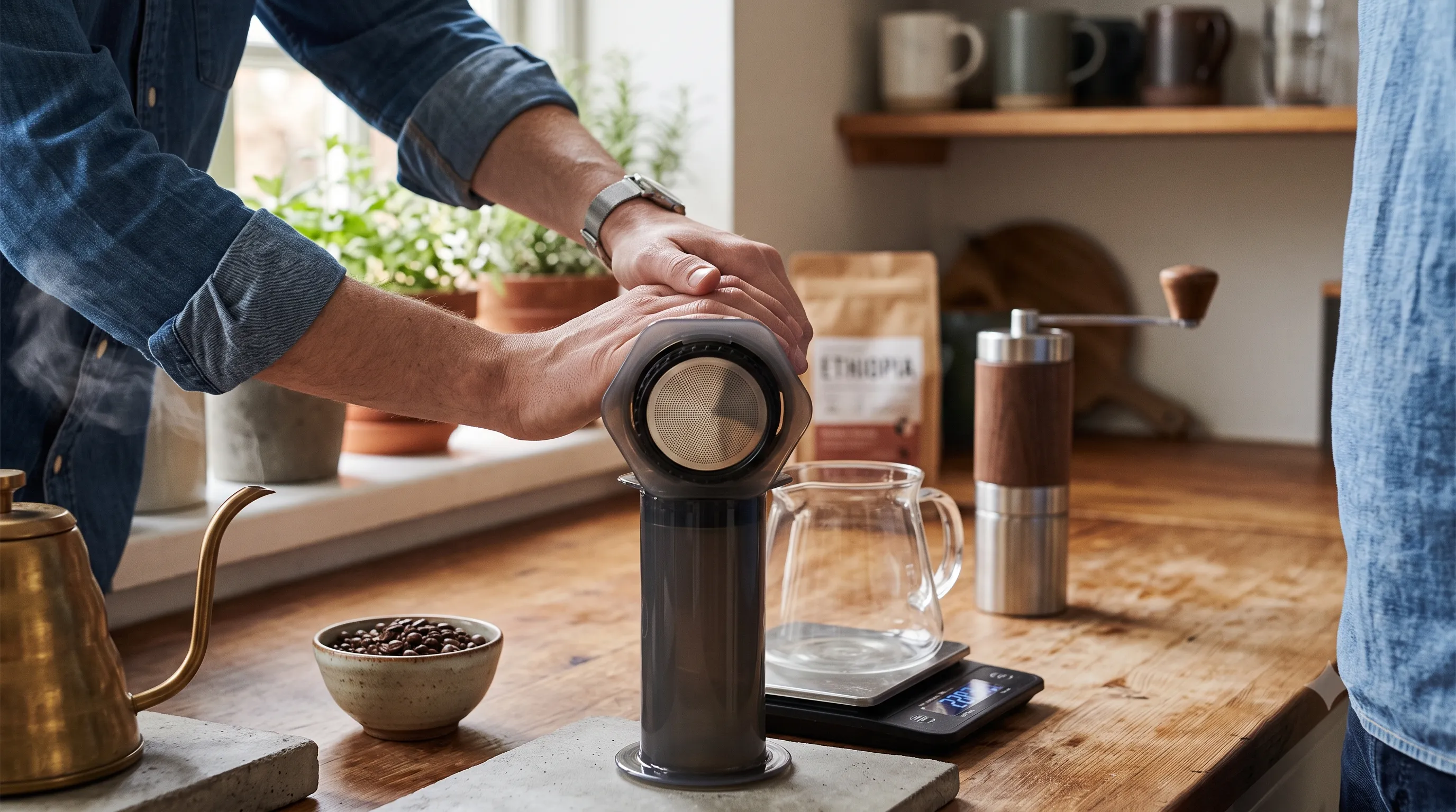 AeroPress Ters Demleme (Inverted) Rehberi