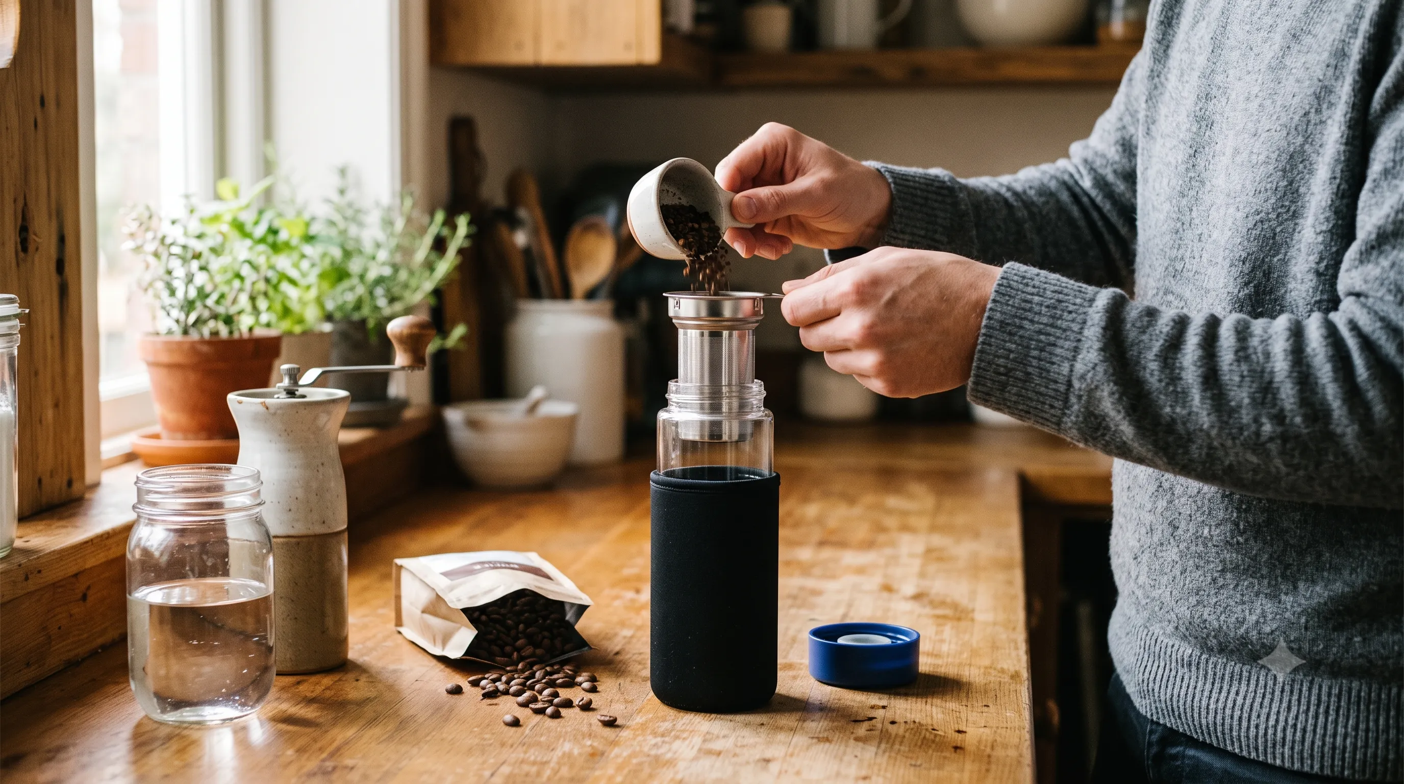 Primula Travel Bottle ile Cold Brew Kahve Nasıl Yapılır?