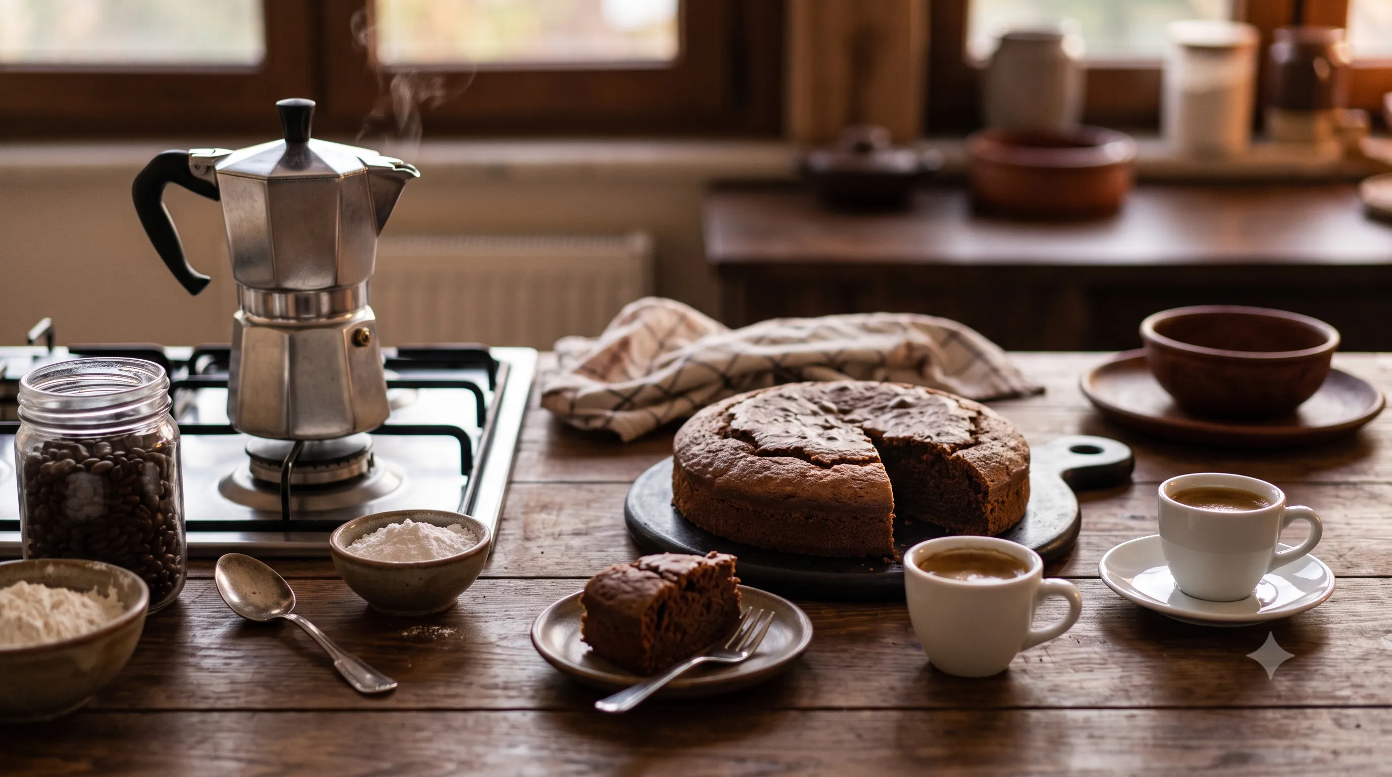 Espresso ve Çikolatalı Hafif Kek ile Sofra Sonrası Yeni Bir Gelenek
