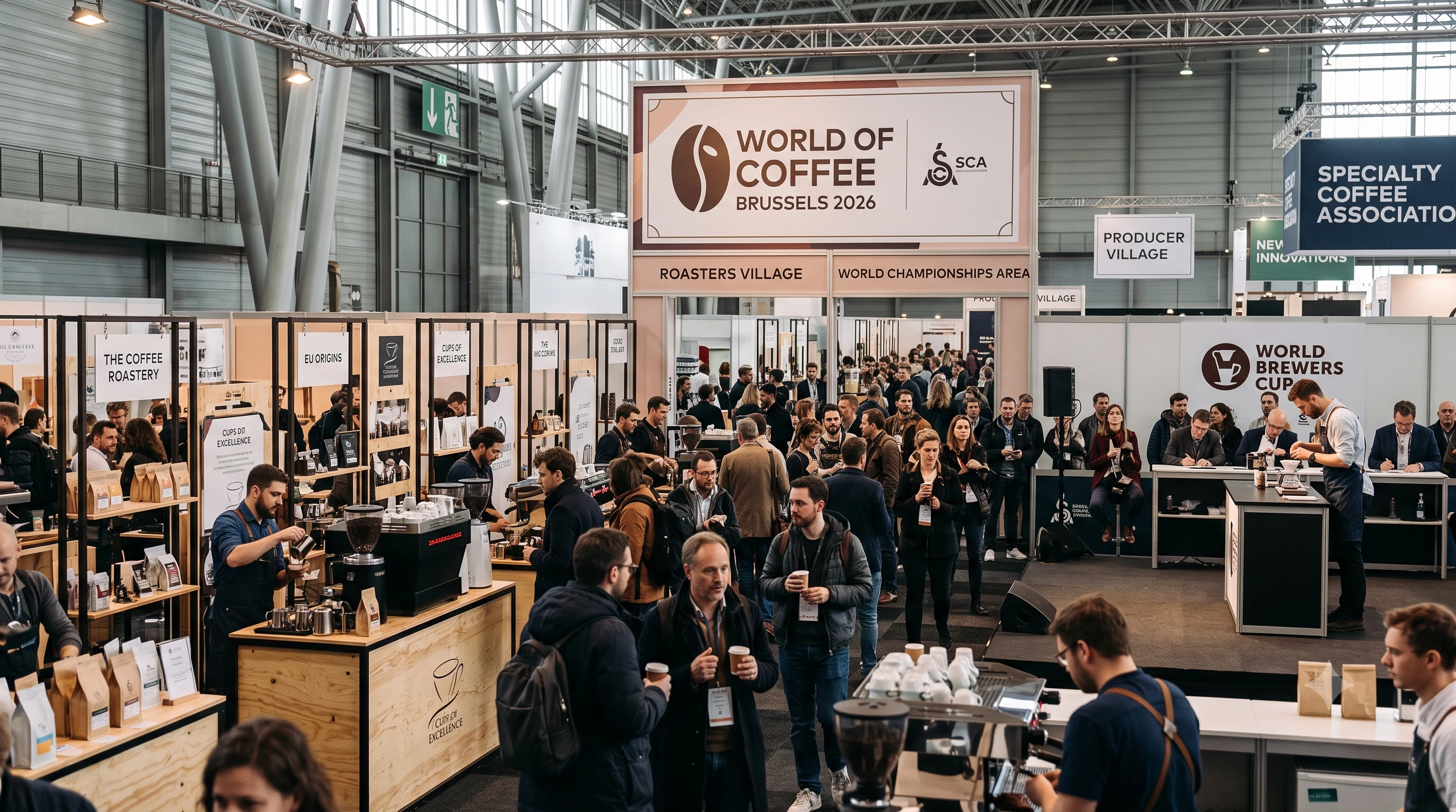World of Coffee Brussels 2026: Avrupa Kahve Sektörü Brüksel’de Buluşuyor