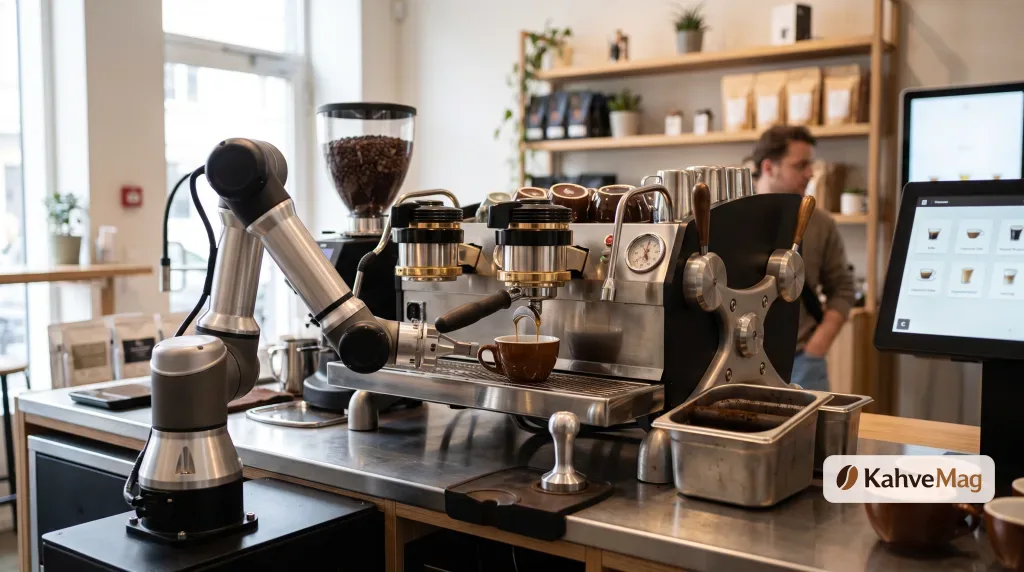 Robot Baristalar Kahve Dünyasını Nasıl Değiştiriyor? Rozum Café Yakından İnceleme